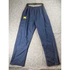Valiant Vintage Michigan Wolverines Track Pants Mens‎ Size L Big House Football